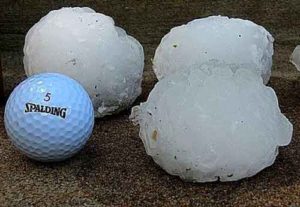 Golf Ball Sized Hail