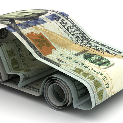 Money Shaped LiKe Car